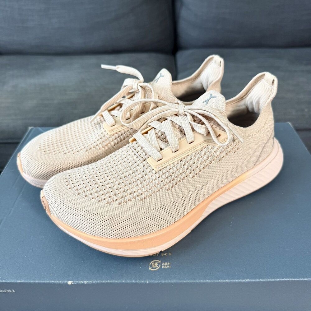 Flux Adapt Runner Orange Brown Running Shoes Women's Size 7